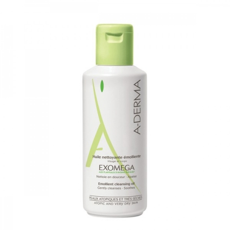 Олія для душу з екстрактом вівса Реальба A-Derma Exomega Shower Cleansing Oil with Omega 6