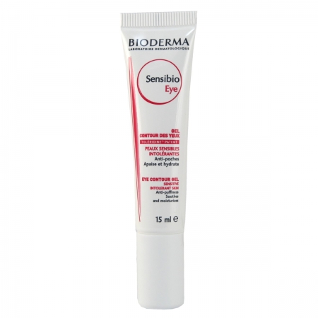 Крем-гель для контуру очей- BIODERMA sensibio eye contour gel 15 мл сенсибіо