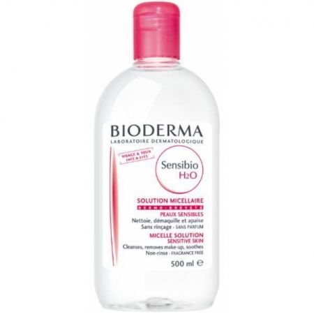 Міцелярний лосьон Bioderma Sensibio H2O Micellaire Solution 500 мл сенсибио Міцелярний лосьон Bioderma Sensibio H2O Micellaire Solution 500 мл сенсибио