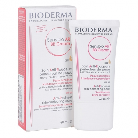Bioderma sensibio AR BB cream anti-redness skin SPF30 - крем від почервоніння