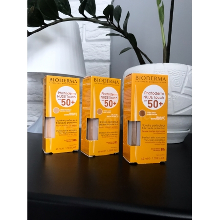 Вioderma Photoderm Nude Touch SPF 50 Сонцезахисний тональний матуючий флюїд Вioderma Photoderm Nude Touch SPF 50 Сонцезахисний тональний матуючий флюїд