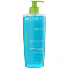 Bioderma Sebium Gel Moussant Purifying and Foaming Gel - гель для обличчя, що очищає, 500 мл Bioderma Sebium Gel Moussant Purifying and Foaming Gel - гель для обличчя, що очищає, 500 мл
