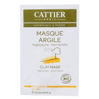 Маска із жовтою глиною для сухої шкіри Cattier Masque argile peaux seches 12,5мл Маска із жовтою глиною для сухої шкіри Cattier Masque argile peaux seches 12,5мл