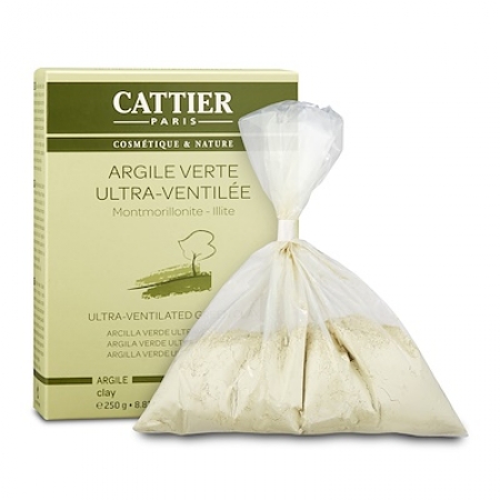 Глина Зелена ультрамікронізована - Cattier Ultra-Ventilated 250g