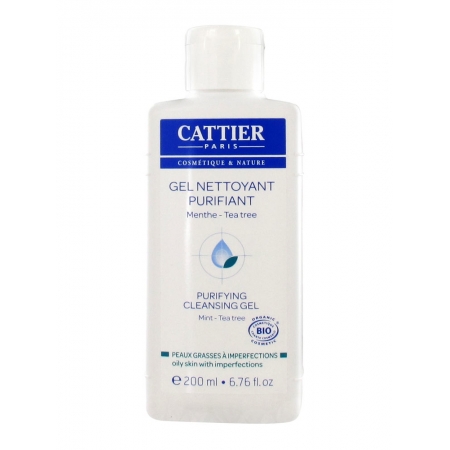 Cattier Gel Nettoyant Purifiant 200 ml Очищуючий гель для комбінованої шкіри