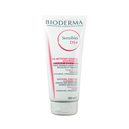 Заспокійливий та очищуючий гель Bioderma Sensibio DS+ Soothing Purifying Cleansing Gel Заспокійливий та очищуючий гель Bioderma Sensibio DS+ Soothing Purifying Cleansing Gel