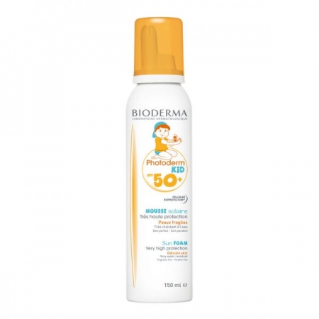 Сонцезахисний мус для дітей Bioderma Photoderm Kid SPF 50 Сонцезахисний мус для дітей Bioderma Photoderm Kid SPF 50