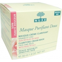 Nuxe Clarifying Cream-Mask With Rose Petals Очищувальна крем-маска з пелюстками троянд для обличчя та декольте Nuxe Clarifying Cream-Mask With Rose Petals Очищувальна крем-маска з пелюстками троянд для обличчя та декольте