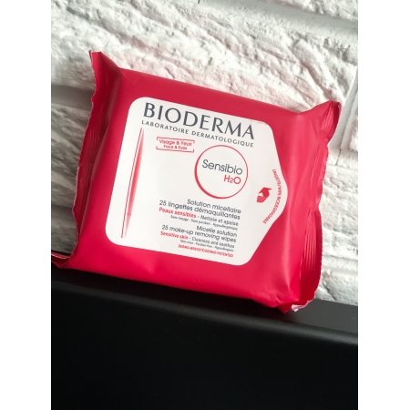 Серветки для зняття макіяжу Bioderma Sensibio H2O Серветки для зняття макіяжу Bioderma Sensibio H2O