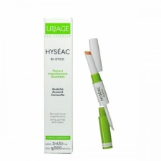 Uriage Hyseac Bi Stick (gel/3ml + stick/1g) Коректор-догляд для проблемної шкіри Uriage Hyseac Bi Stick (gel/3ml + stick/1g) Коректор-догляд для проблемної шкіри