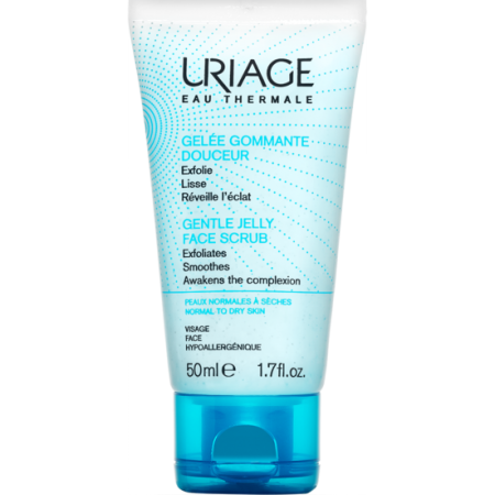 М'який скраб для обличчя Uriage Gentle Jelly Face Scrub М'який скраб для обличчя Uriage Gentle Jelly Face Scrub