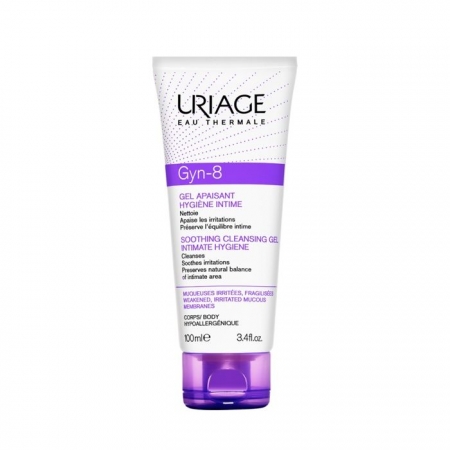 Гель для інтимної гігієни Uriage GYN-8 Toilette Intime Gel Apaisant Гель для інтимної гігієни Uriage GYN-8 Toilette Intime Gel Apaisant
