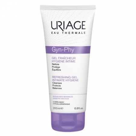 Uriage Gyn-Phy Intimate Hygiene Refreshing Gel Освіжаючий гель для інтимної гігієни